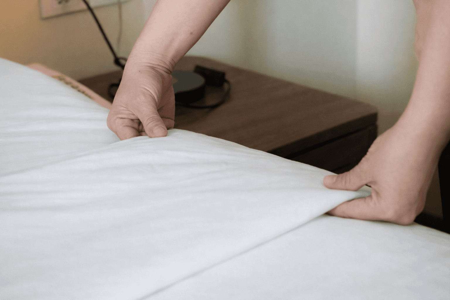 Réfection des lits.